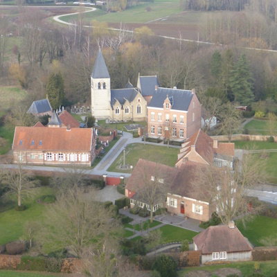 Gestel vanuit de lucht