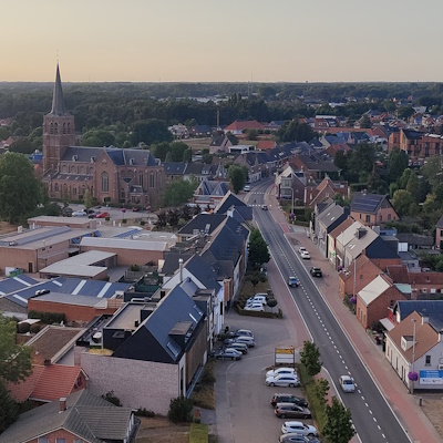 Lille vanuit de luchtballon