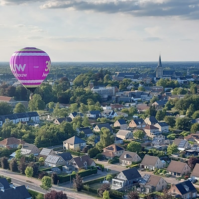 Ballonvaart boven de Antwerpse Kempen