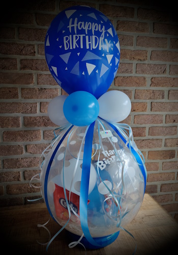 ballonvaart cadeaubon verjaardag met ballondecoratie